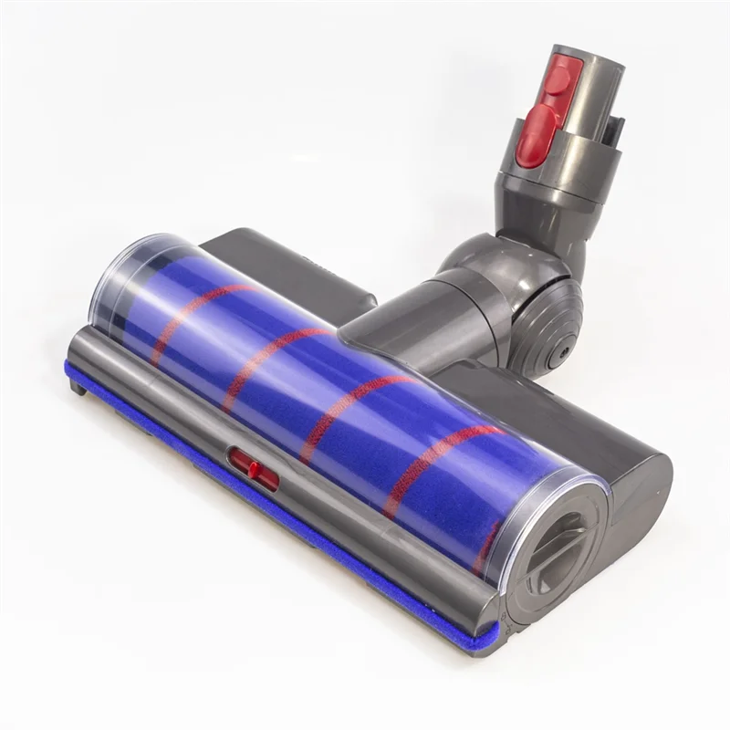 -ESTR رأس فرشاة مكنسة لدايسون V7 V8 V10 V11 V15 أجزاء مكنسة كهربائية أسطوانة ناعمة مع إطلاق سريع