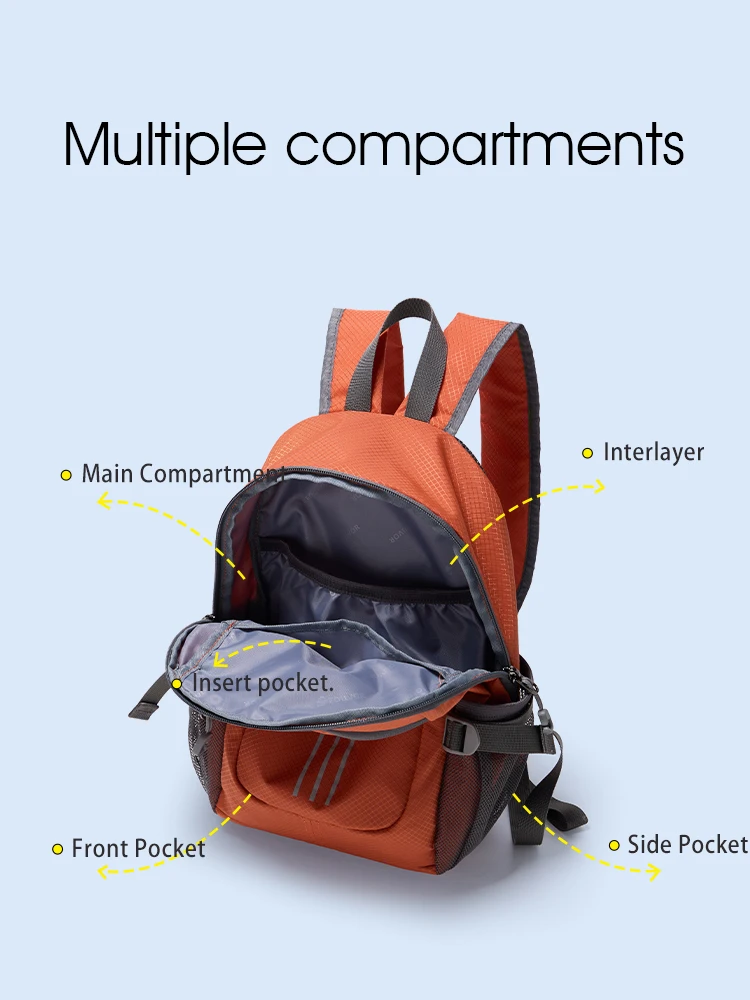 Fouvor Outdoor-Reisen Sport Eltern-Kind-Schulrucksäcke Mode Kinderrucksack Große Kapazität Leichte Schultertasche 3057-03