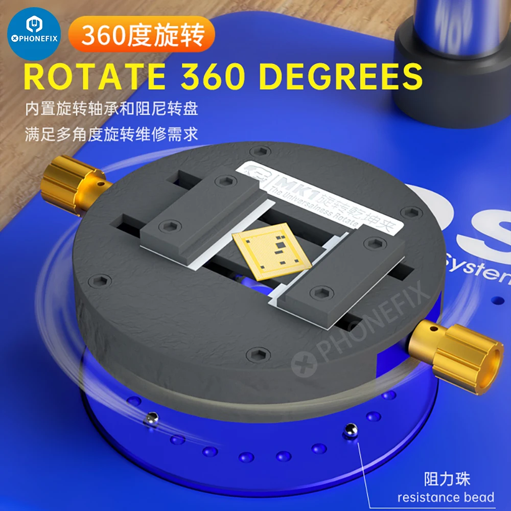 ميكانيكي MK1 mini 360 ° الدورية تركيبات اللوحة IC رقاقة حامل المشبك آيفون سامسونج إصلاح تستخدم مع أدوات المجهر