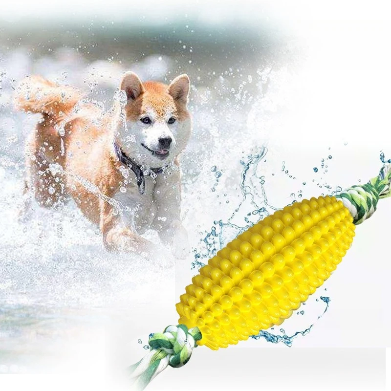 TPR Dog Chew Toys, Puppy Toothbrush Clean Teeth Interactive 