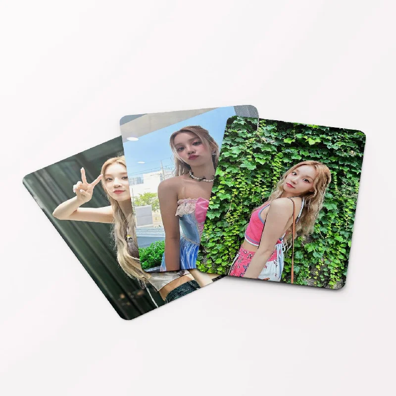 55Pcs/Set Kpop GIDLE Song Yuqi Lomo Card High Quality Postcard HD Double-sided Photo Cards Fans Collection Gift