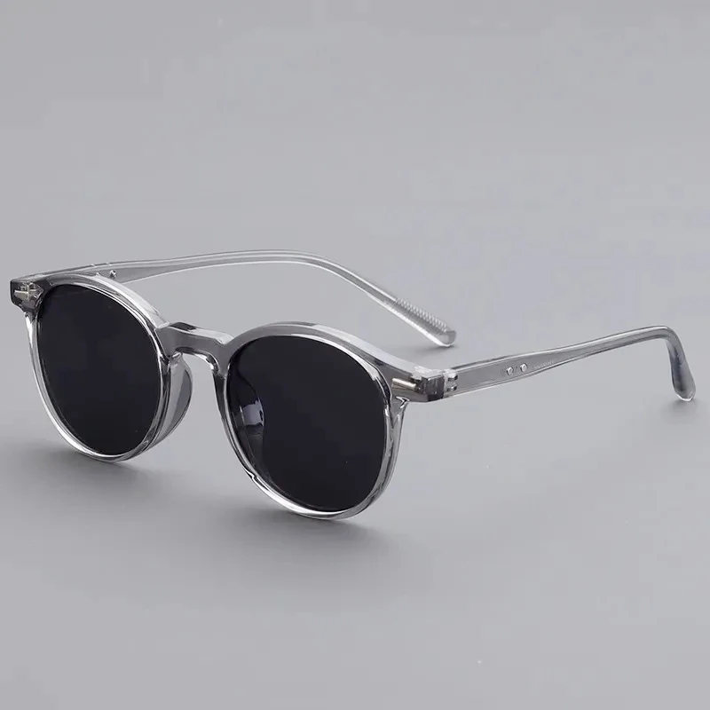 Vintage Runde Sonnenbrille für Damen und Herren, kreisförmige Sonnenbrille, ovale Sonnenbrille für Damen und Herren
