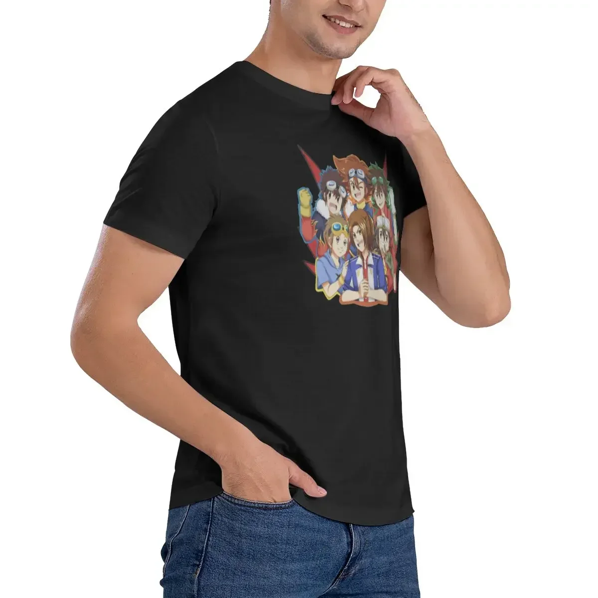 Digimon Men's Classic Unisex Cotton T-Shirt for Men & Women, Classic Tee