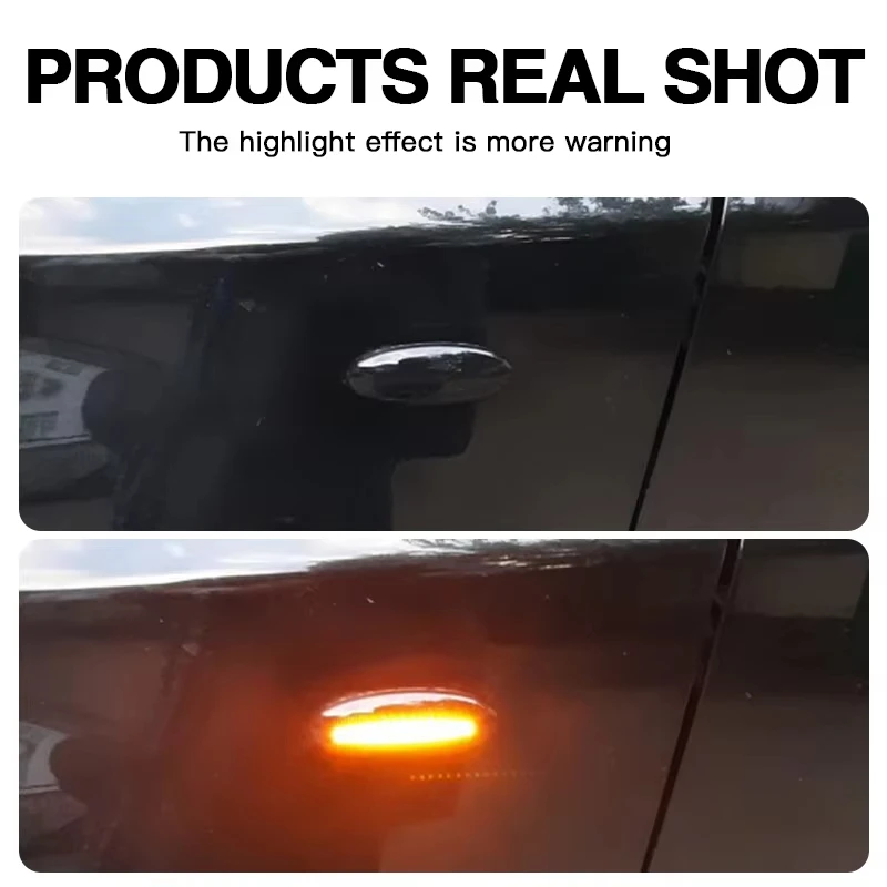 2 uds LED indicador lateral dinámico lámpara de luz de señal de giro para Nissan PickUp Datsun NP300 Juke F15 Frontier Qashqai Dualis CUBE de marzo