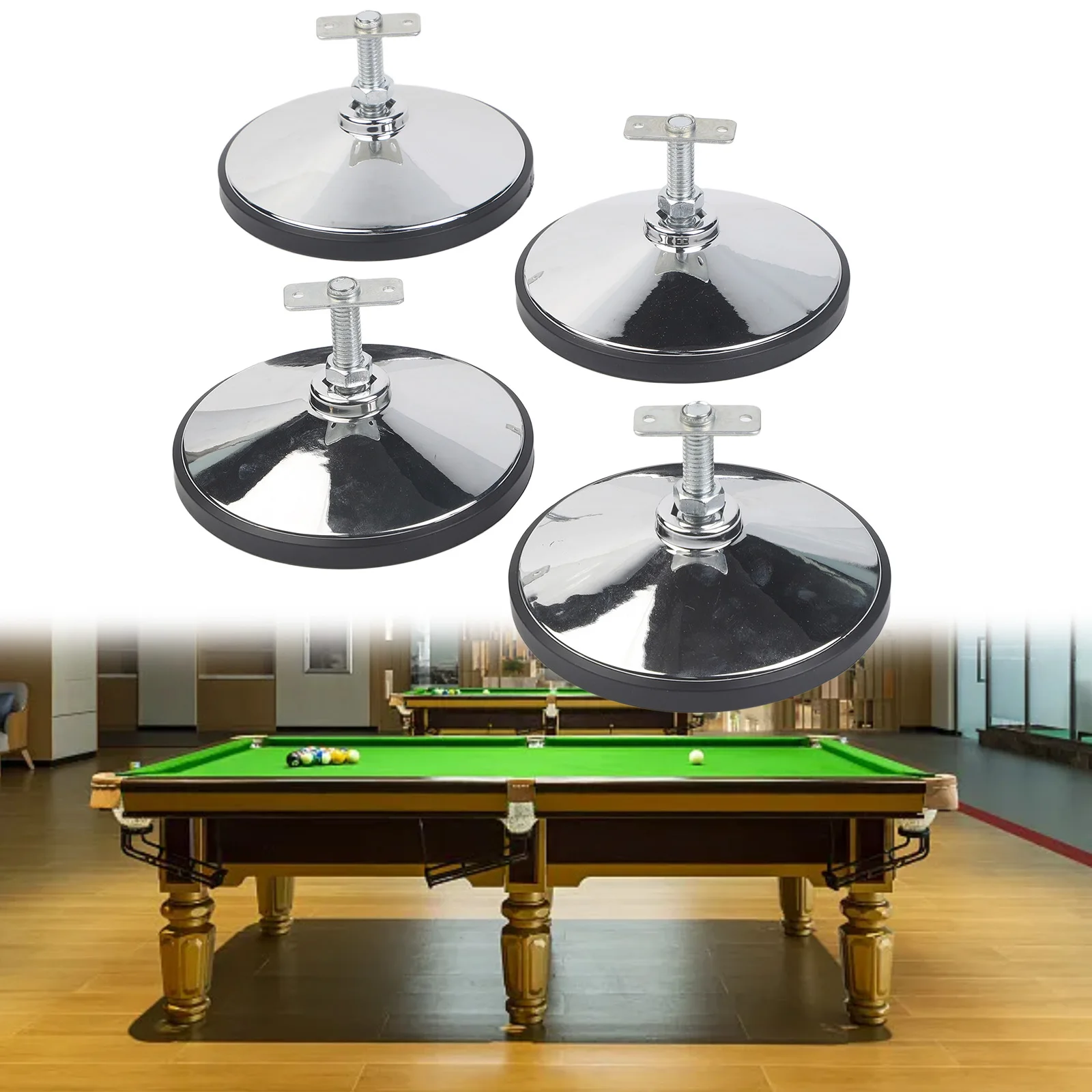 155*95mm Table Football Levelers Leveling Riser For Tables Table Leveling Accessories Multi-Floor Compatibility