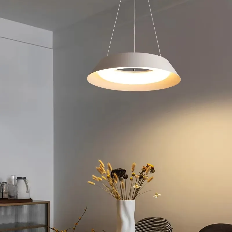 Modern Minimalist Dining Room Pendant Light Creative Personality Living Room Study Bedroom Designer Model Decorative LED Light