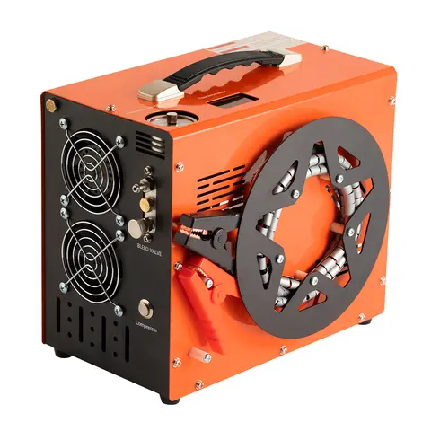 SucceBuy PCP Air Compressor 4500PSI/30Mpa Portable PCP Pump Compressor Water-Free Air Rifle Paintball Scuba Tank Compressor