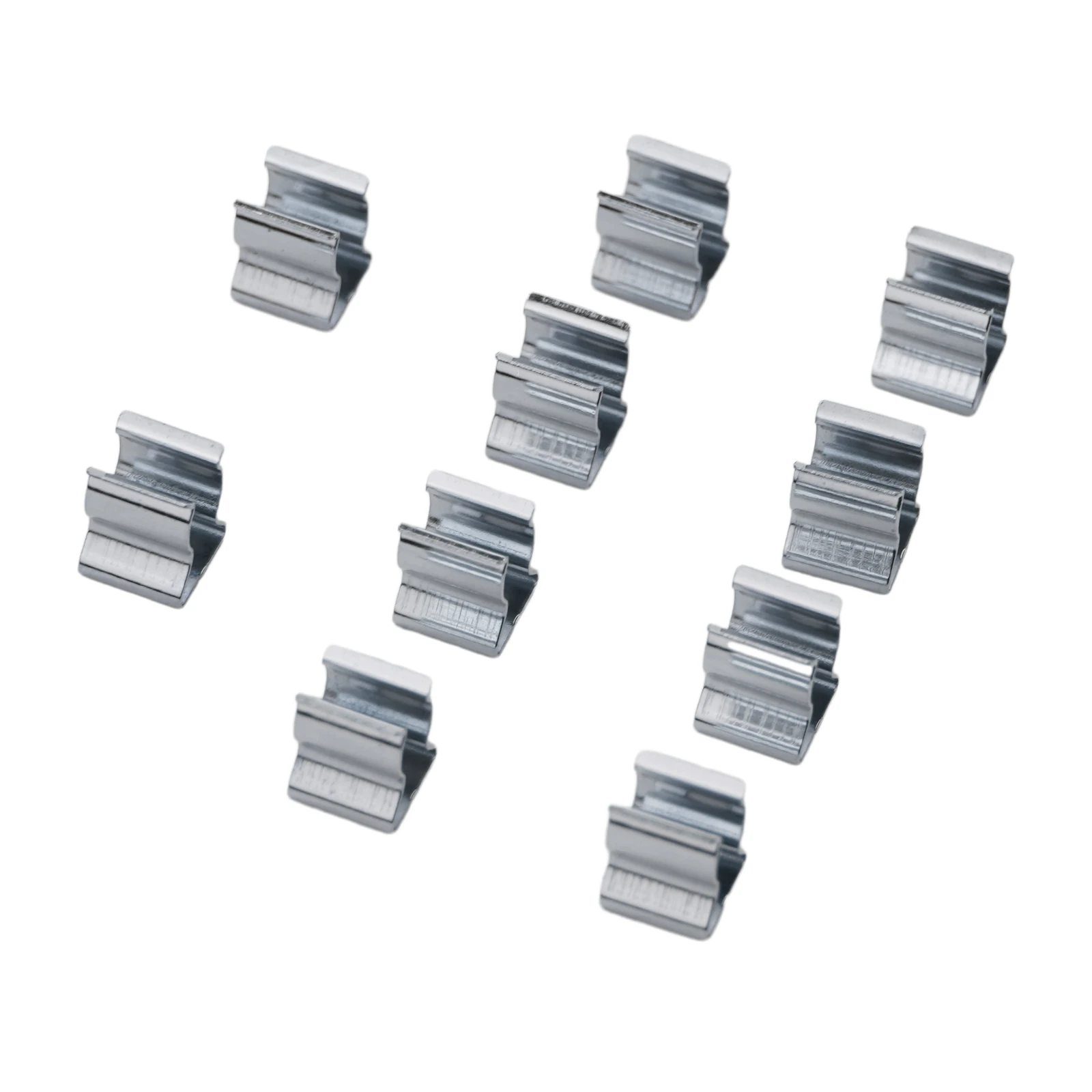 CLIPS Tool Holder 10pcs Manganese Steel OPEN TYPE Replacement SPRING TERRY CLIPS Courtyards Portable Practical