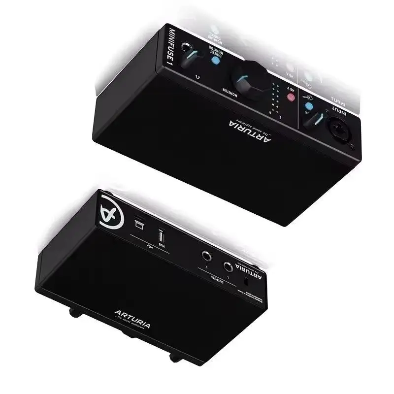 Внешняя звуковая карта ARTURIA USB Plug and Play MiniFuse 1 для вещания, выступлений и производства