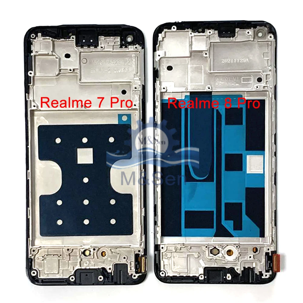 

6.4'' Original AMOLED For OPPO Realme 7 Pro LCD RMX2170 Display Screen Frame Touch Panel Digitizer For Realme 8 Pro RMX3081