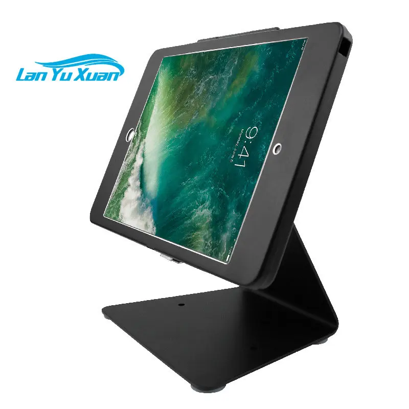 

Restaurant Table Android Tablet Locking Stand Flexible Counter Mount Security Tablet Anti Theft Lock For Ipad Air 10.5"