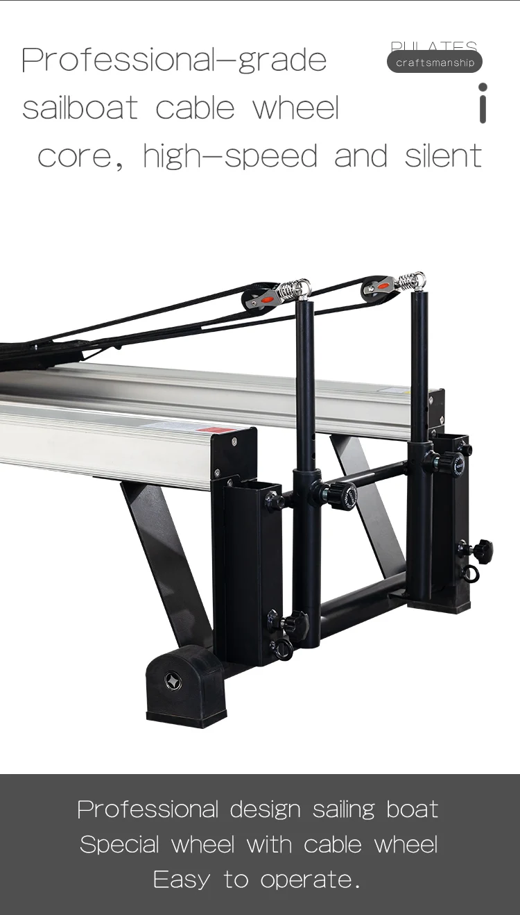 Opvouwbare Business Reformer Pilates draagbare fitnessreformer