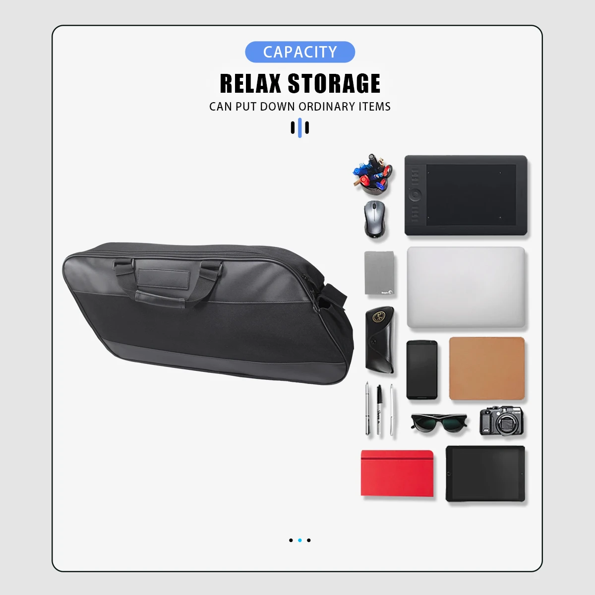 Motorcycle Saddle Bag Luggage Rack Liner Saddlebag For Harley Touring Road King Electra Street Glide Ultra Tour FLTR FLHX 93-23 image 3