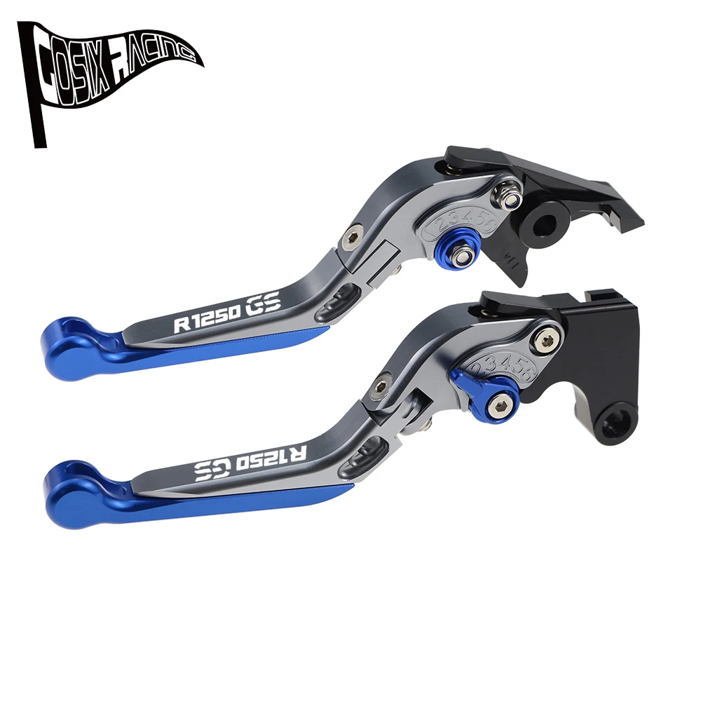 Fit For R1250GS 2018-2019 Folding Extendable Brake Clutch Levers For R 1250GS R1250 GS  Motorcycle Accessories Parts Handles Set