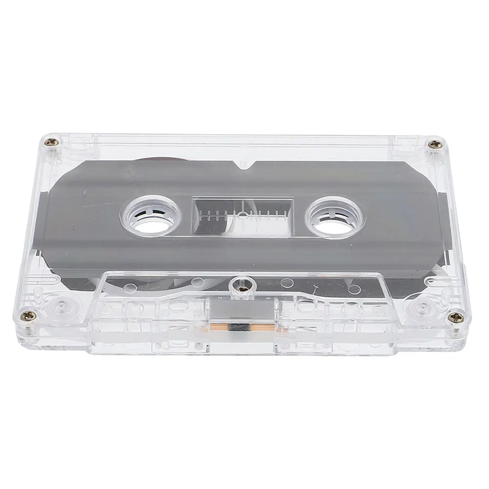 

Blank Cassette Tapes 30 Minutes Recording Empty Material Plastic Handcraft Miniature Protective Case Retro Party Blessing