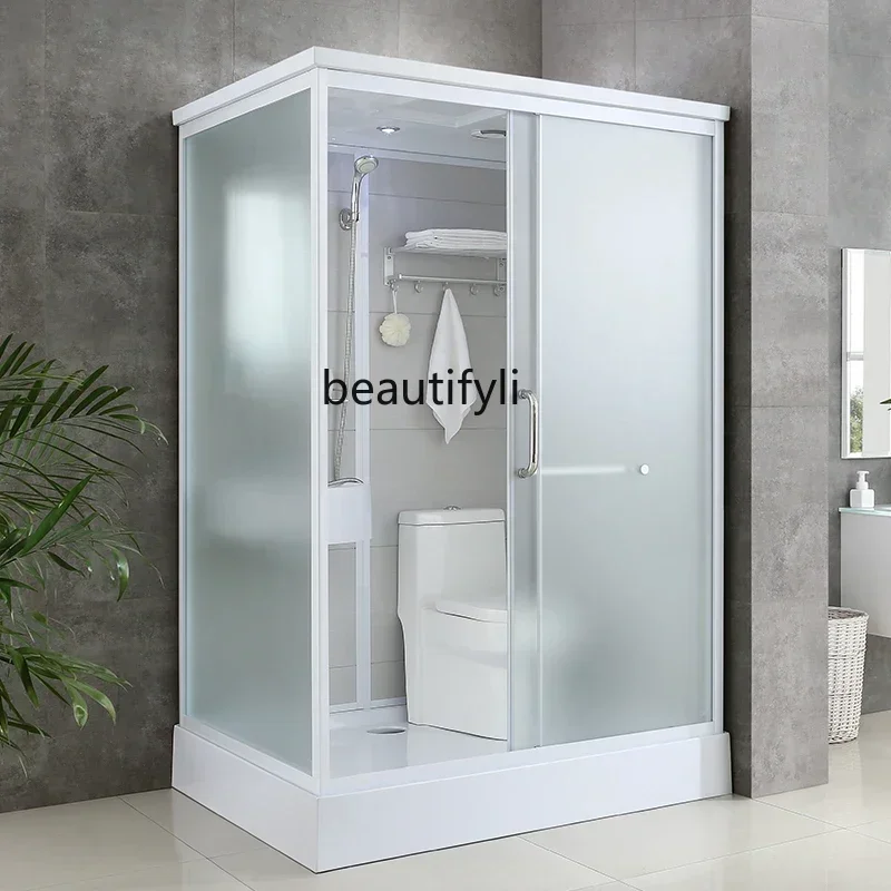 Shower Room Household Integrated Bathroom Rural Toilet Bathroom Simple Integrated Bathroom Bath