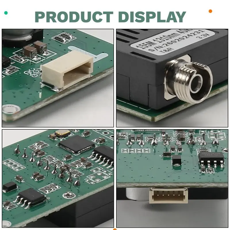 Reliable-FC Optical Terminal Equipment 2PCS 40KM TTL Optical Transmitter Module Fiber Optic Port For CRSF/UART/SUBS TX Modules,F