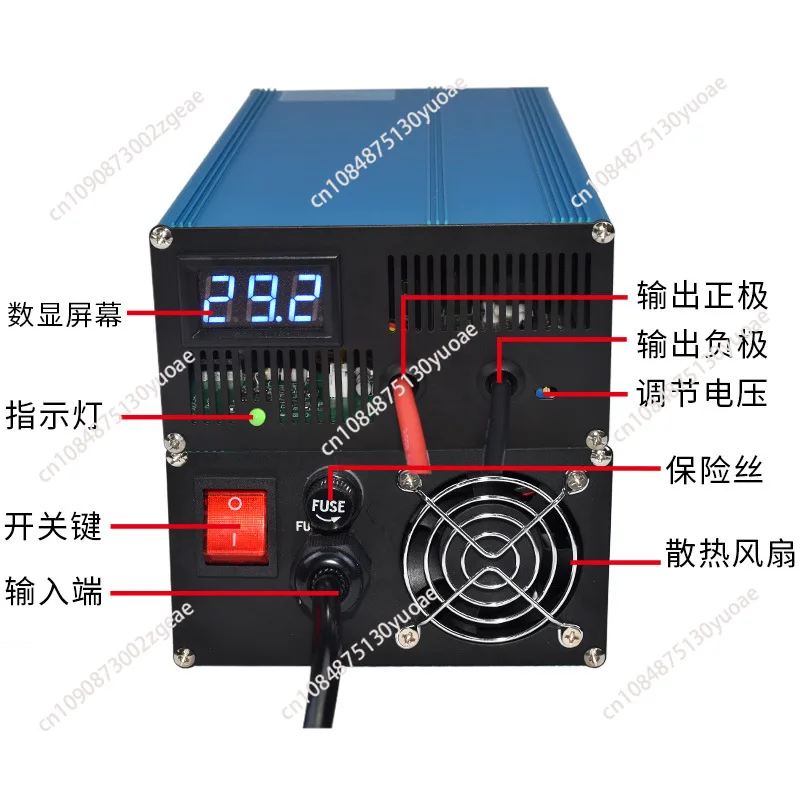 12V 80A 24V 60A adjustable Battery Charger 70A 36V 20A 48V 25A 60V 72V Charger 14.6V 80A 29.2V 60A 58.4V 84V 67.2V 87.6V Lifepo4