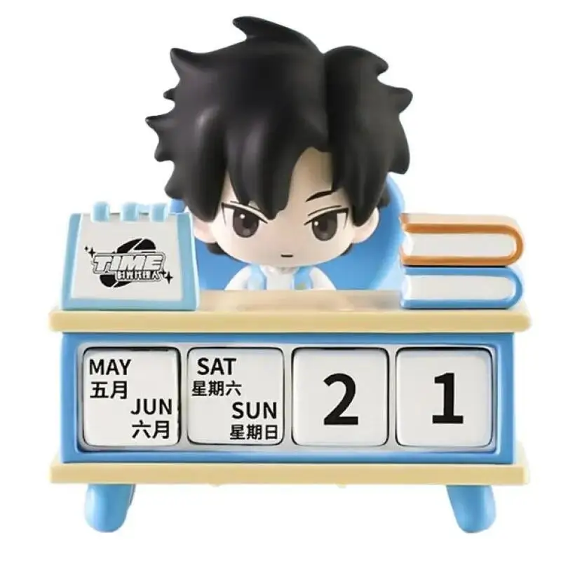 Figurka na biurko Charles Lucas z PVC, model statyczny, ozdoba na biurko, figurka z blind boxu, prezent, prezent świąteczny dla pary, prezent dla dziewczyny