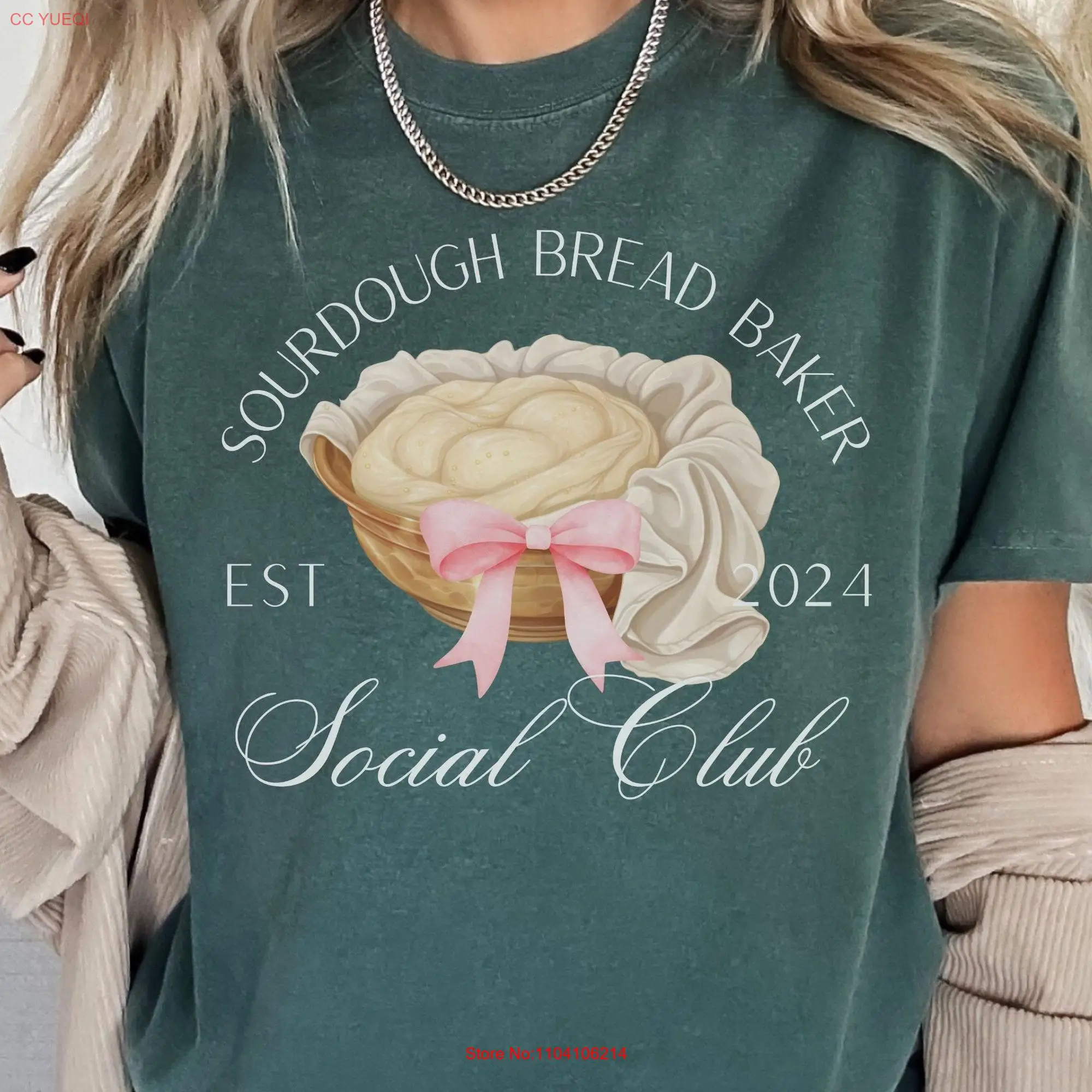 Comfort Colors Sourdough Bread T Shirt Funny Baking Homemaker Homesteading Baker Coquette long or short sleeves