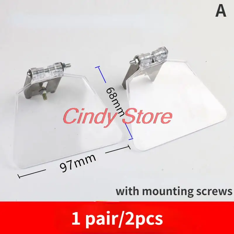1pcs/1 Set Bench Grinder Eye Shield Safety Guard Bench Grinder Tool Rest Replacement Backing Plate Washer Pad Accessories