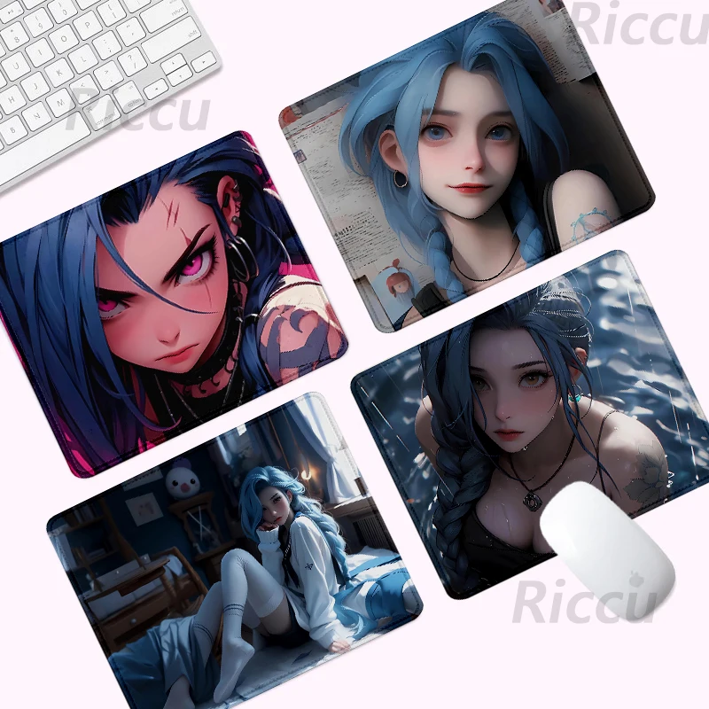 Hot selling item Jinx Desktop game Mouse Pad Small size Best Sellers HD printing desktop Large size games accessories mouse pad