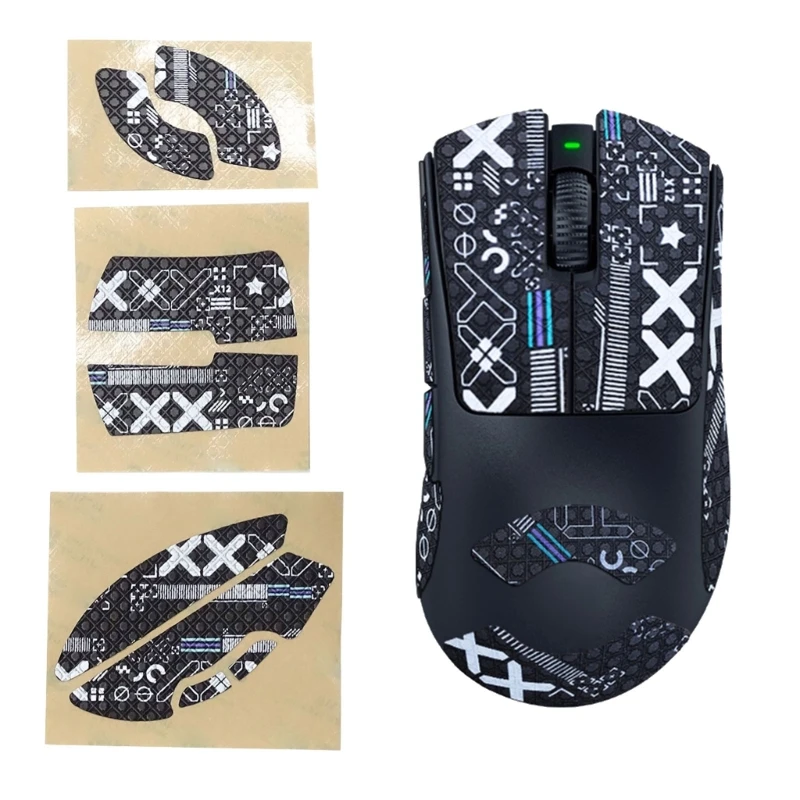 Non-slip Mouse Sticker for Razer Deathadder Mouse Grip Tape Sweat Resistant Pads Without Mouse