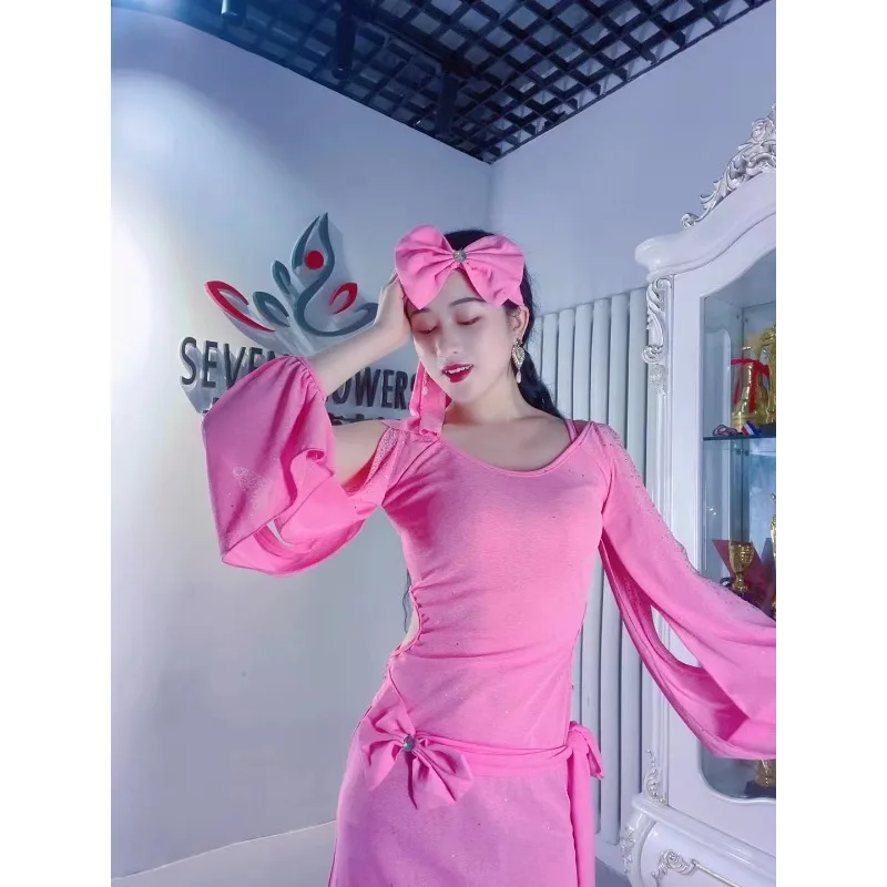 Customized Belly Dance Costumes Folk Robe Baladi Saidi Loose Group Uniform Class Uniform