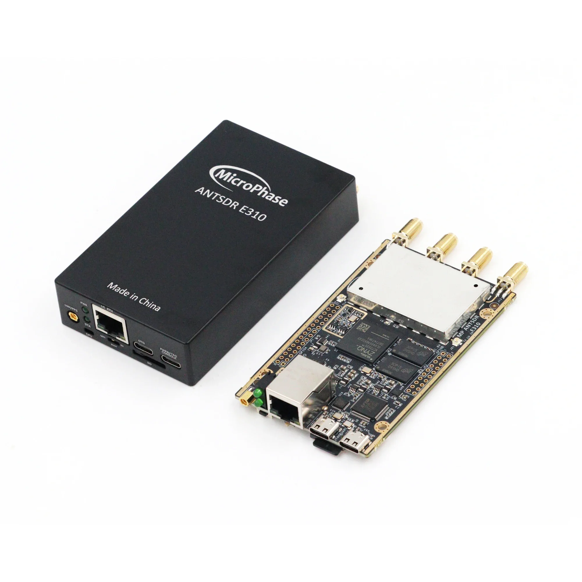 MicroPhase ANTSDR E310 Software Defined Radio Demo Board transceiver ZYNQ 7000 SoC ADI AD9361 SDR transmitter and receiver