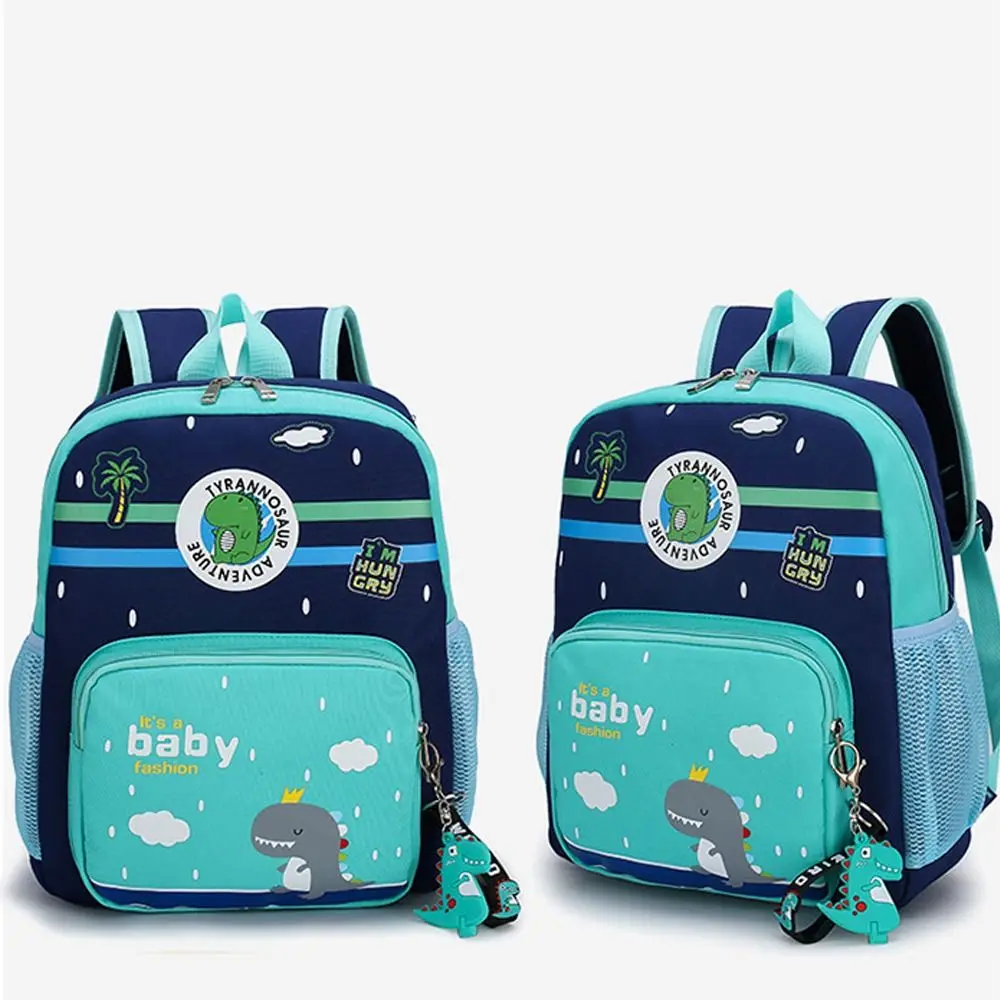 

Durable Cute Backpack Kindergarten Cartoon Dinosaur School Bag Breathable Lightweight Travel Bag for Children