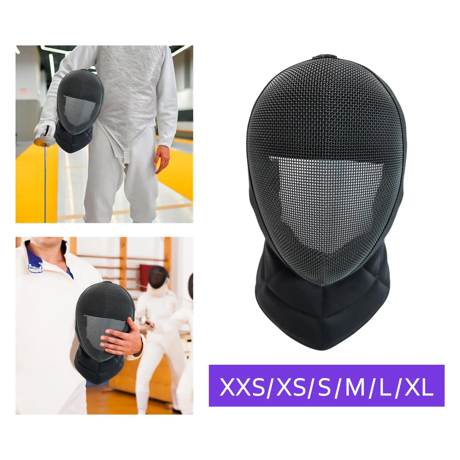 Fencing Mask Fencing Protective Gear for Practice Competition Equipment