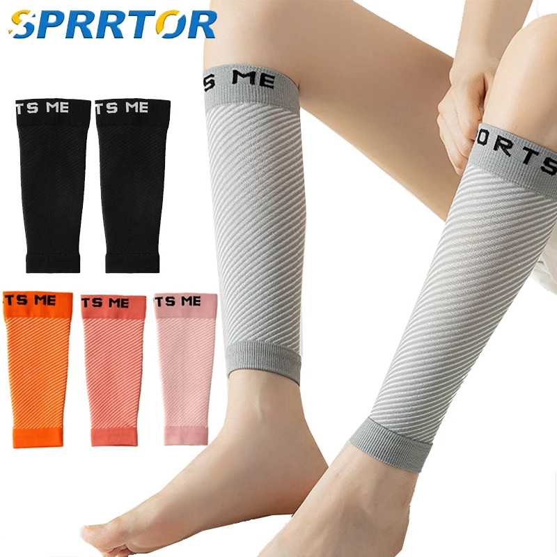 1Pair Calf Compression Sleeve Men & Women -20-30mmHg Shin Splint Compression Sleeve Recover Varicose Veins,Torn Calf,Pain Relief