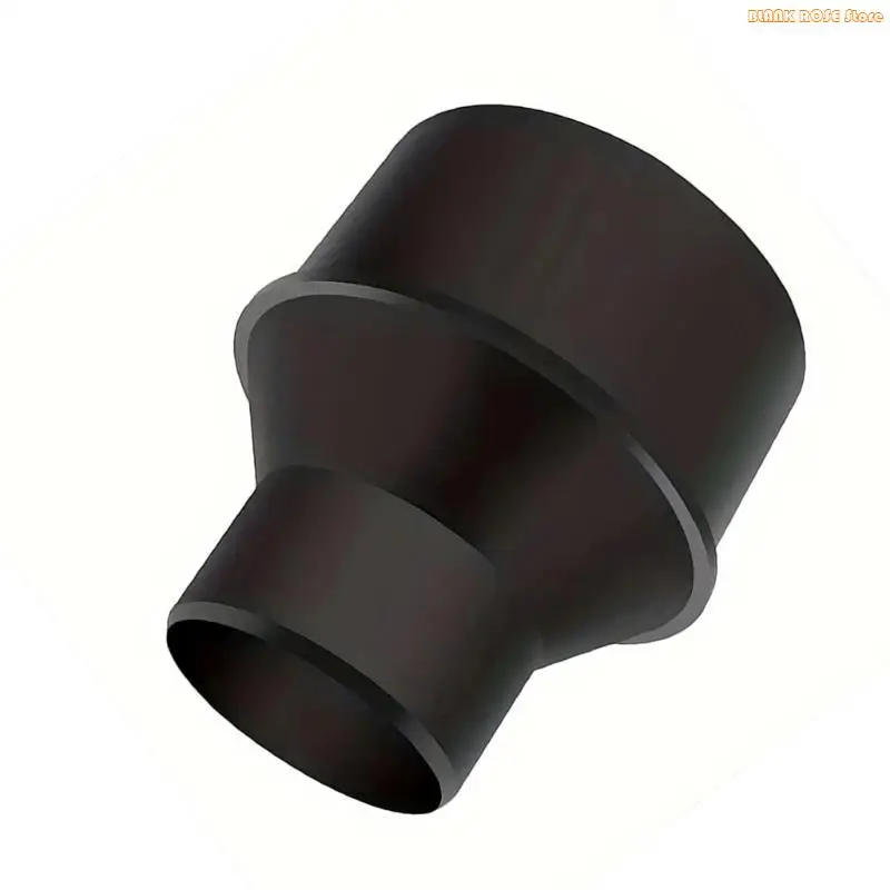 K1AE Heavy dutys 4In to 2 -1/2inch Dust Collection Hose Cone Reducer for Woodshop Debris Management Systems Accessories