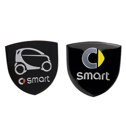 35x34mm for Smart Fortwo Forjeremy 450 Prix Forfour Escooter Roadster Forspeed Car Sticker Badge Decal Decoration