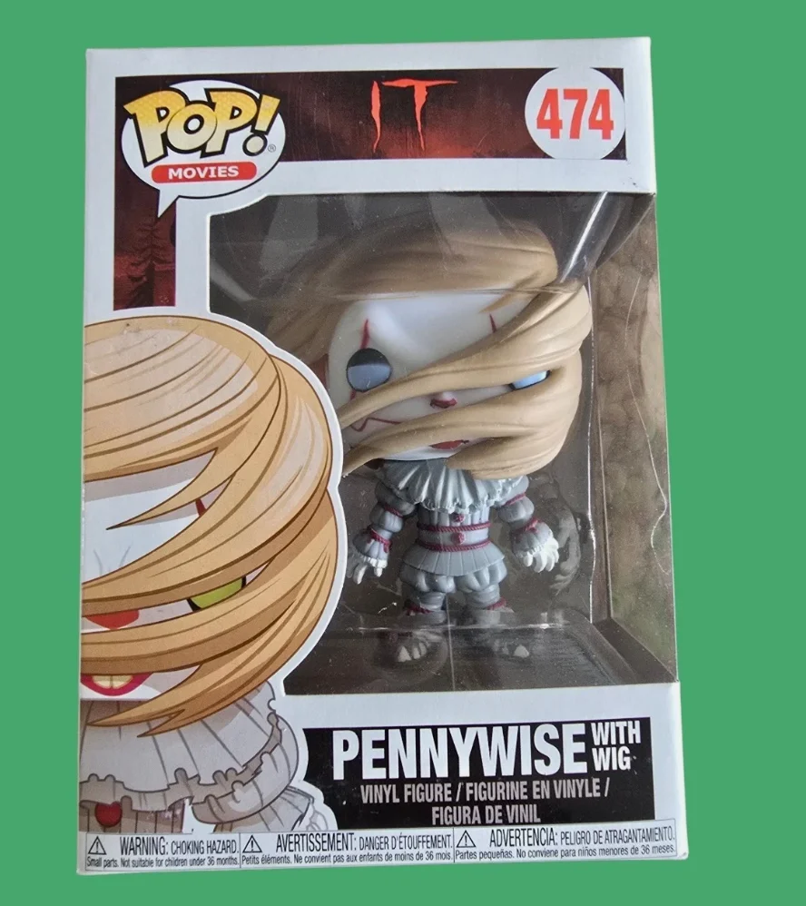 IT - Pennywise #1437 with Wig #474 Vinyl Figure Model Dolls Toys