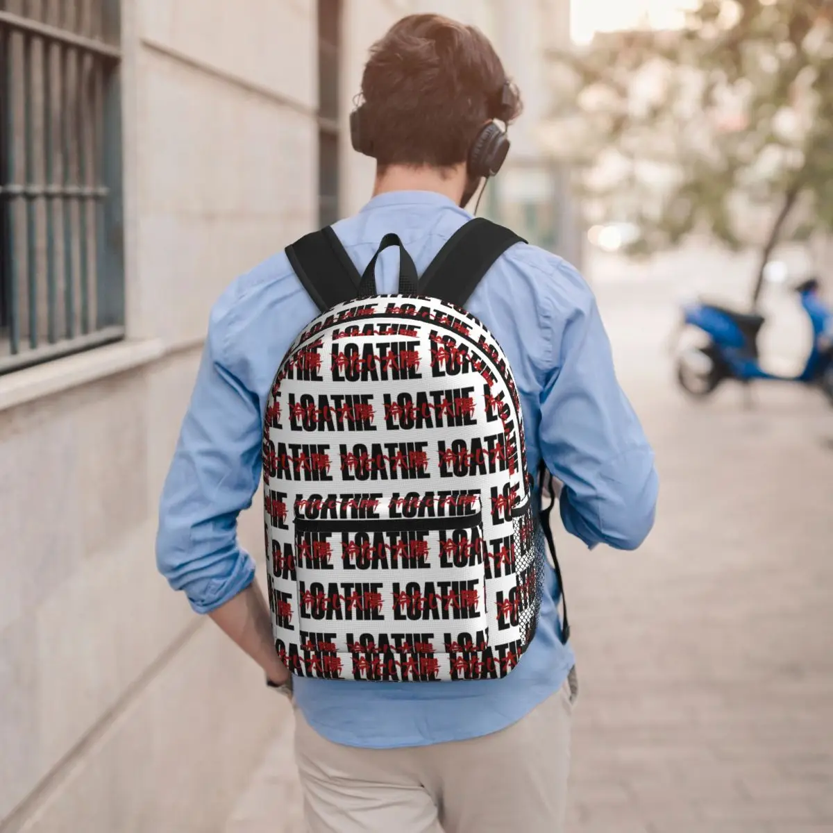 THE Loathe Band Backpack Daypack Large Capacity Kids BookBag School Bag Shoulder Bags for Men Women view 5