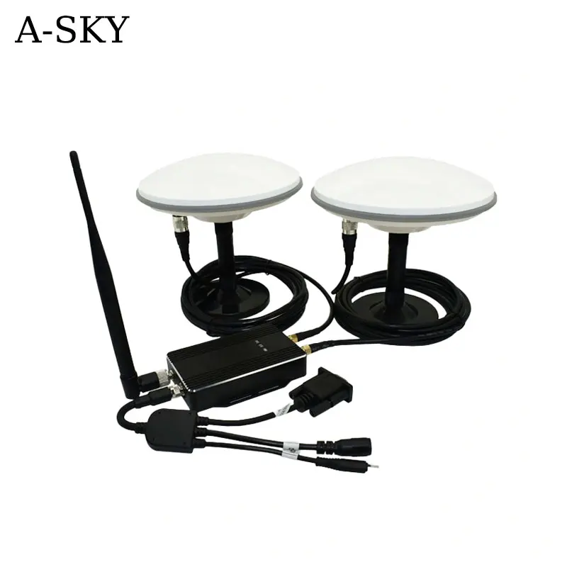 K978 GPS GNSS RTK Module Receiver Base Rover Antenna Radio UM982 Heading Auto Pilot System Precision Agriculture