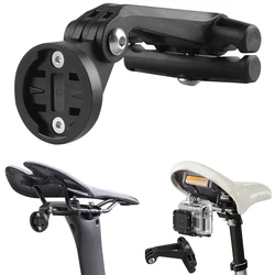 Bicycle Saddle Rail Rear Light Bracket Seat-post Mount Code Table Frame Light Stand Shockproof Accessory for Garmin Varia Radar