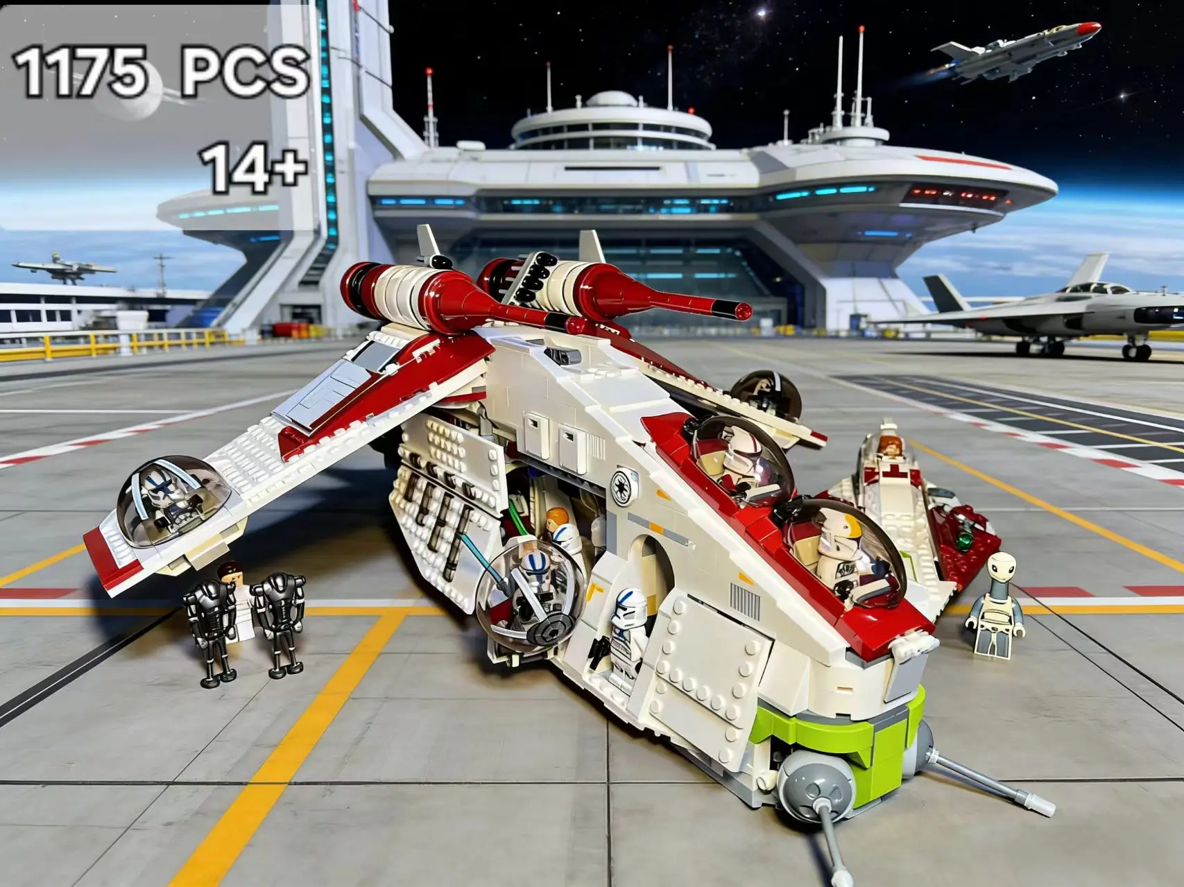 1175pcs-diy-moc-space-battle-starship-model-kit-creative-micro-spaceship-building-blocks-toy-collectible-display-gift-xmas-gifts