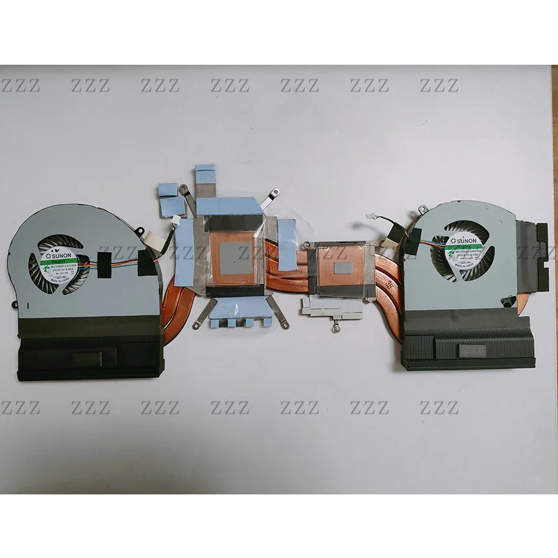 ZZ 0K2PKV 0FRPY8 is suitable for Dell Alienware 17 R4 GTX1080 CPU/GPU cooling radiator fan