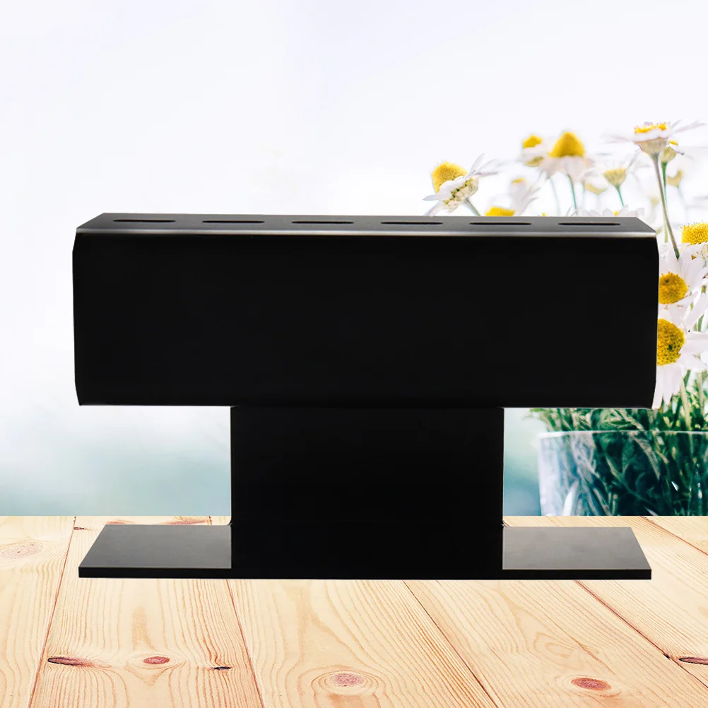 

6 Hole Eyelash Extension Tweezer Storage Rack Compact Display Stand for Grafting Tools Organizer Home and Salon Use