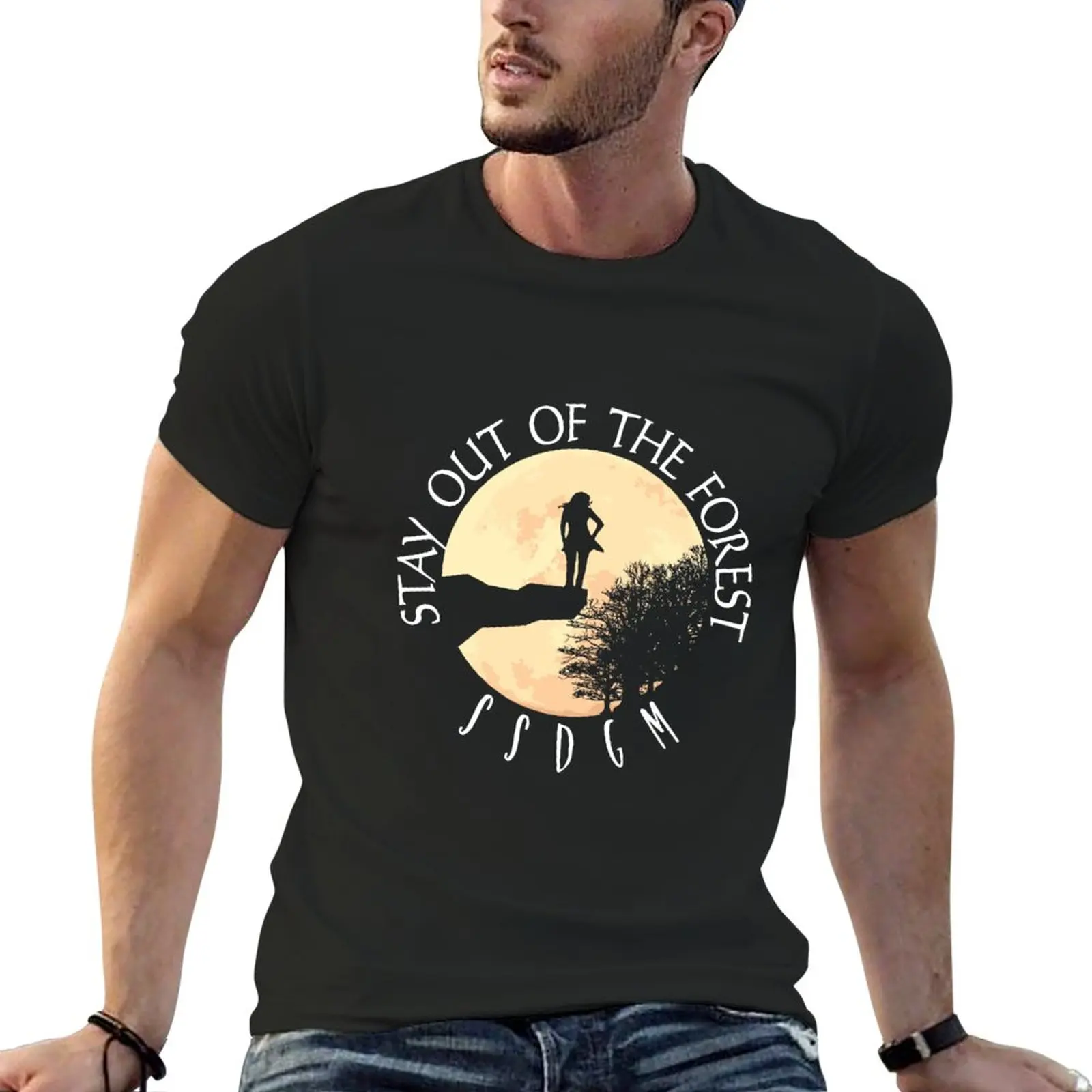 New Stay Out Of The Forest Ssdgm T-Shirt summer clothes summer tops Men's t shirts