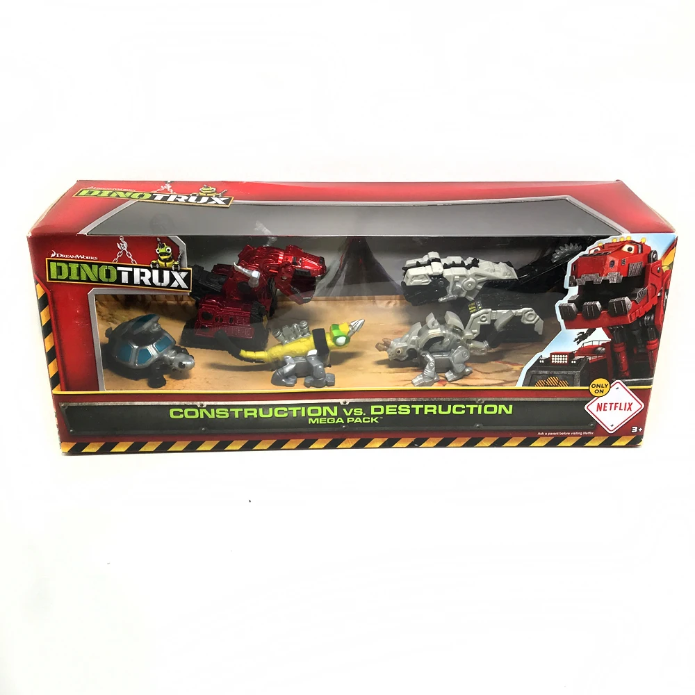 

Metal Dinosaur Truck Removable Dinosaur Toy Car New Series Mini Models Children's Gift Toy Box Set Of 5 Models KL22