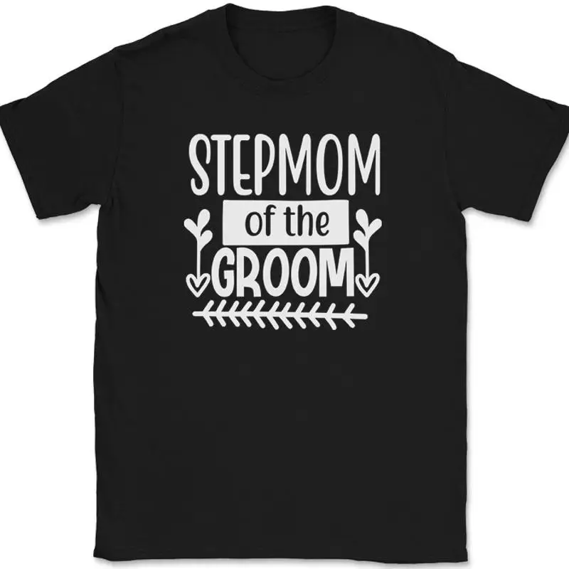 

Футболка Stepmom of the Groom, свадебная вечеринка, футболка в подарок для группы и событий невесты