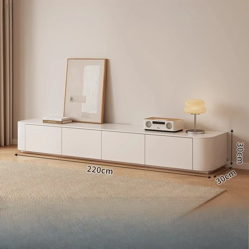 حامل تلفاز عالمي لامع، تصميم بسيط وبسيط، حامل تلفاز فاخر وحديث، أثاث تلفزيون منزلي