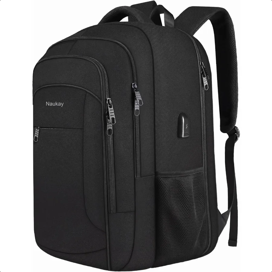 

Travel Backpack 50L Extra Large Laptop Backpacks 17.3 Inch Anti Theft Water Resistant Busin Carry On Backpack with USB Charging