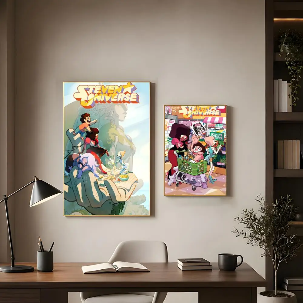 Animated Series Steven Universe Poster Modern Interior Wall Decor & Trendy Home Highlights