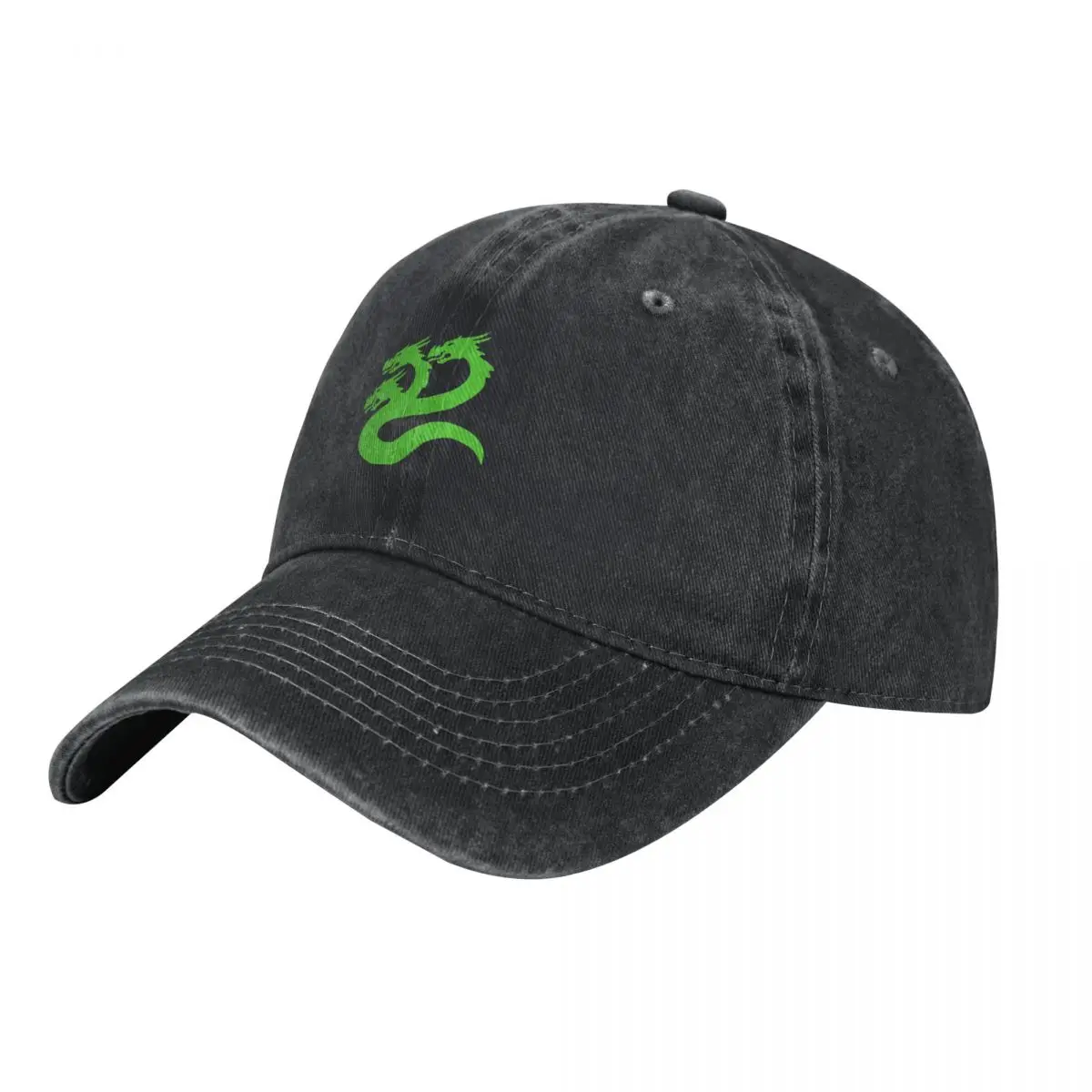 Three Heads of the Hydra - Green Baseball Cap Brand Man cap Golf Cap Man Women's