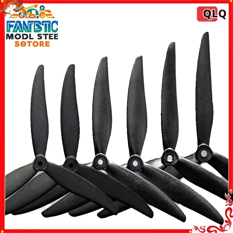 

Высокоскоростные 3-лопастные пропеллеры Gemfan Qianfeng из стекловолокна и нейлона для FPV-гонок, набор 7035/8040/9045/1050/1170, совместимые с пропеллерами Forward и Backward