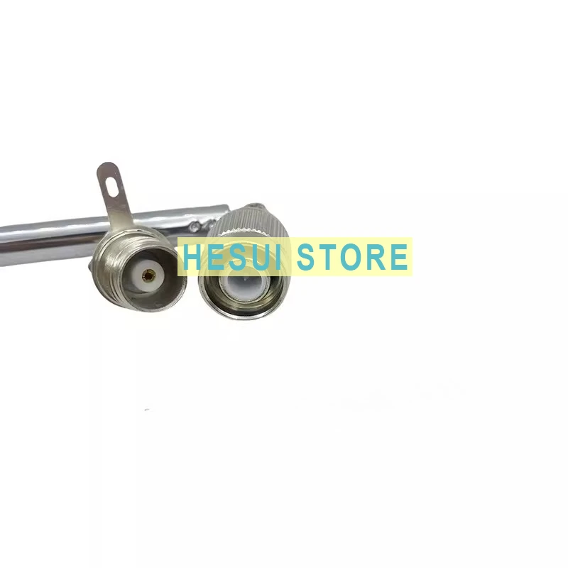 TNC head telescopic rod antenna 75 Europe FM radio audio amplifier antenna length about 76 cm